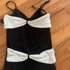 evanese maxi dress size xs
